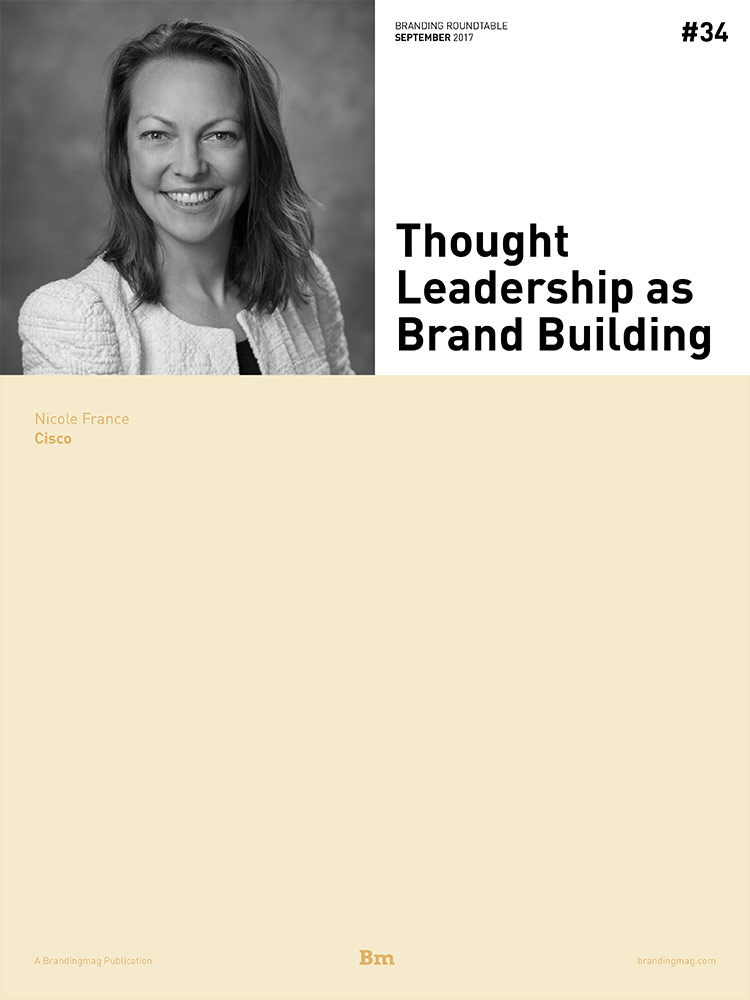 Thought Leadership as Brand Building - Branding Roundtable 34