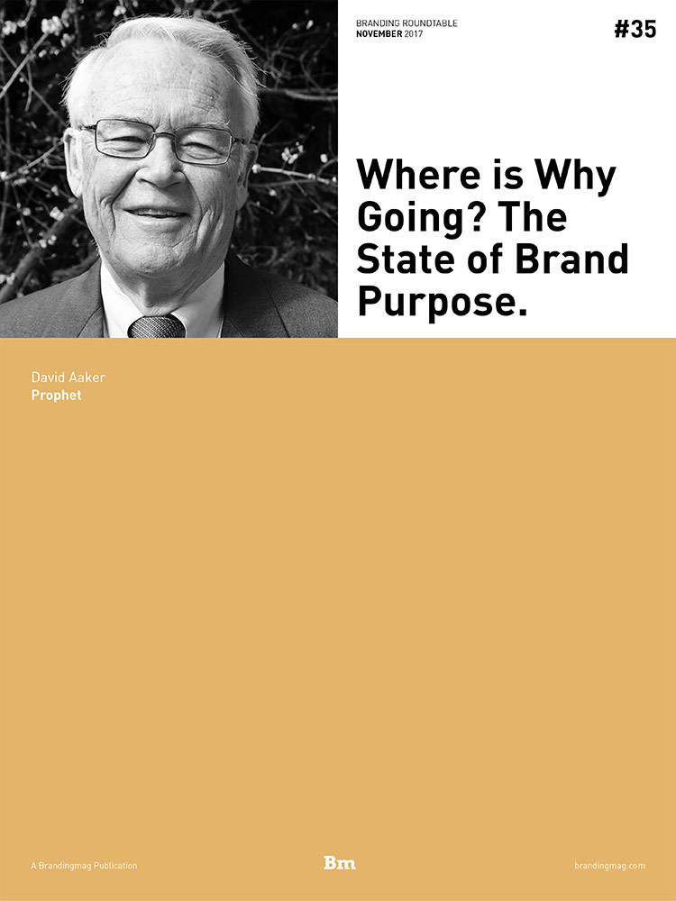 Where Is Why Going? The State of Brand Purpose - Branding Roundtable 35