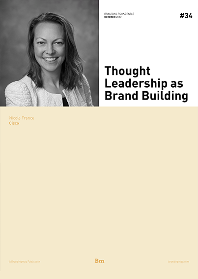 Thought Leadership as Brand Building - Branding Roundtable 34 tablet